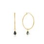 Ania Haie Earrings Tidal Abalone Drop Hoop E027-05G