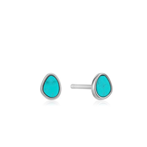 Ania Haie Earrings Turquise Tidal Abalone Stud E027-04H