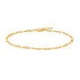 Gold Filia Curb Chain Βραχιόλιαα