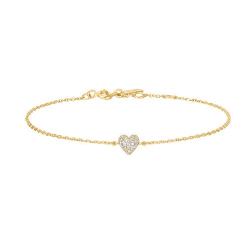 Gold Sweetheart Pavé Βραχιόλιαα