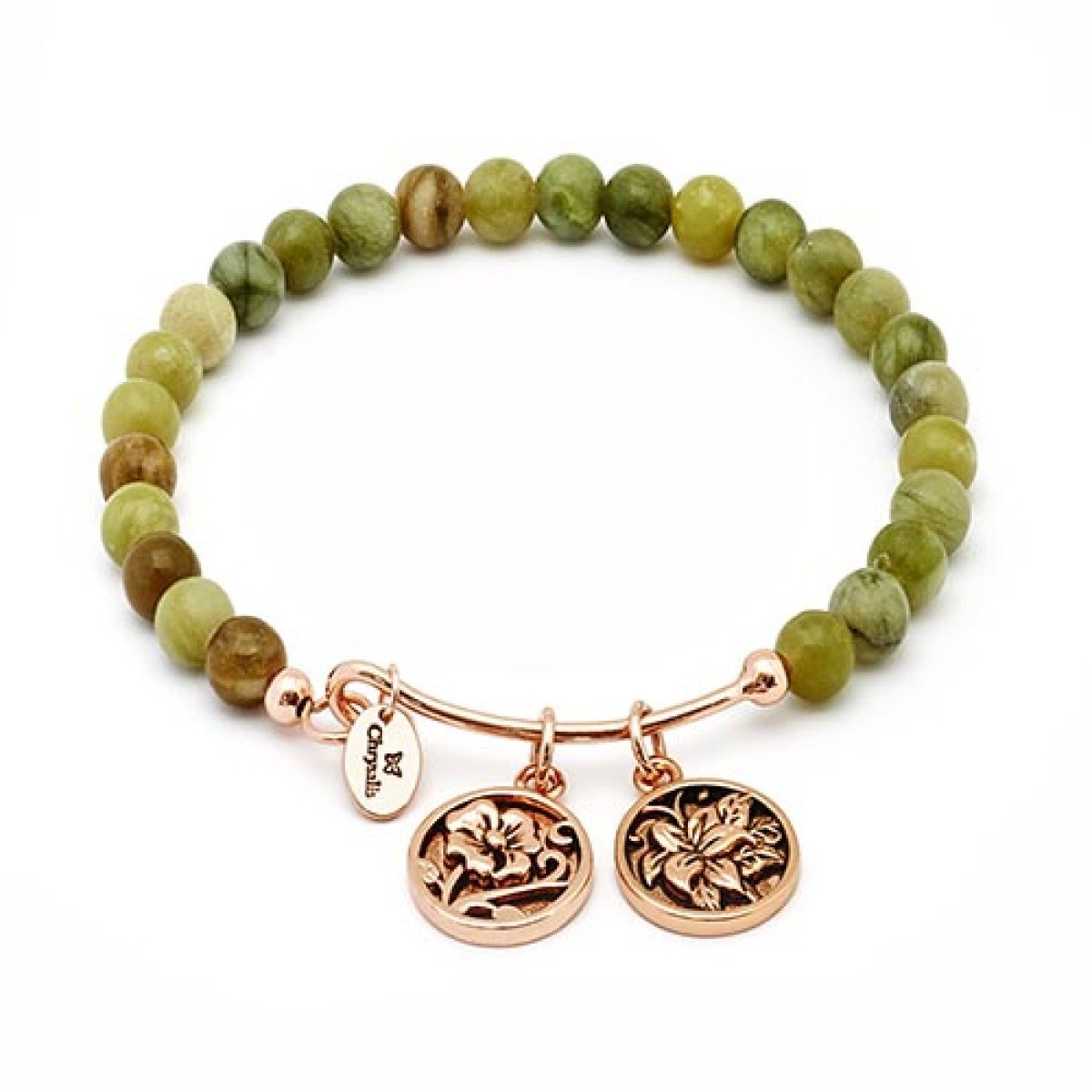 Βραχιολι Ορυχαλκινο Chrysalis Tranquility Nature Crbh0107Rg
