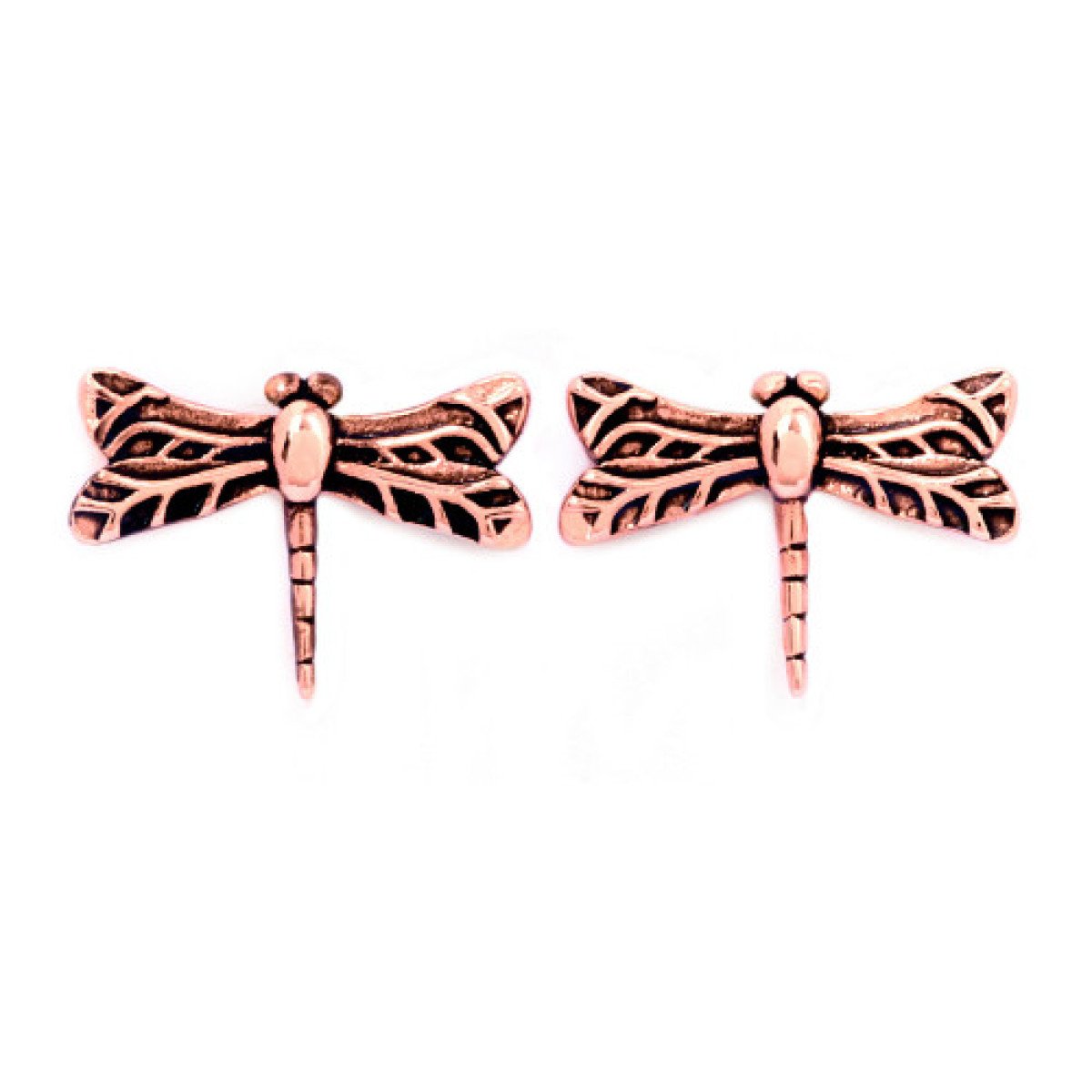 Σκουλαρικια Ορυχαλκινα Chrysalis Charmed Dragonfly Cret0211Rg