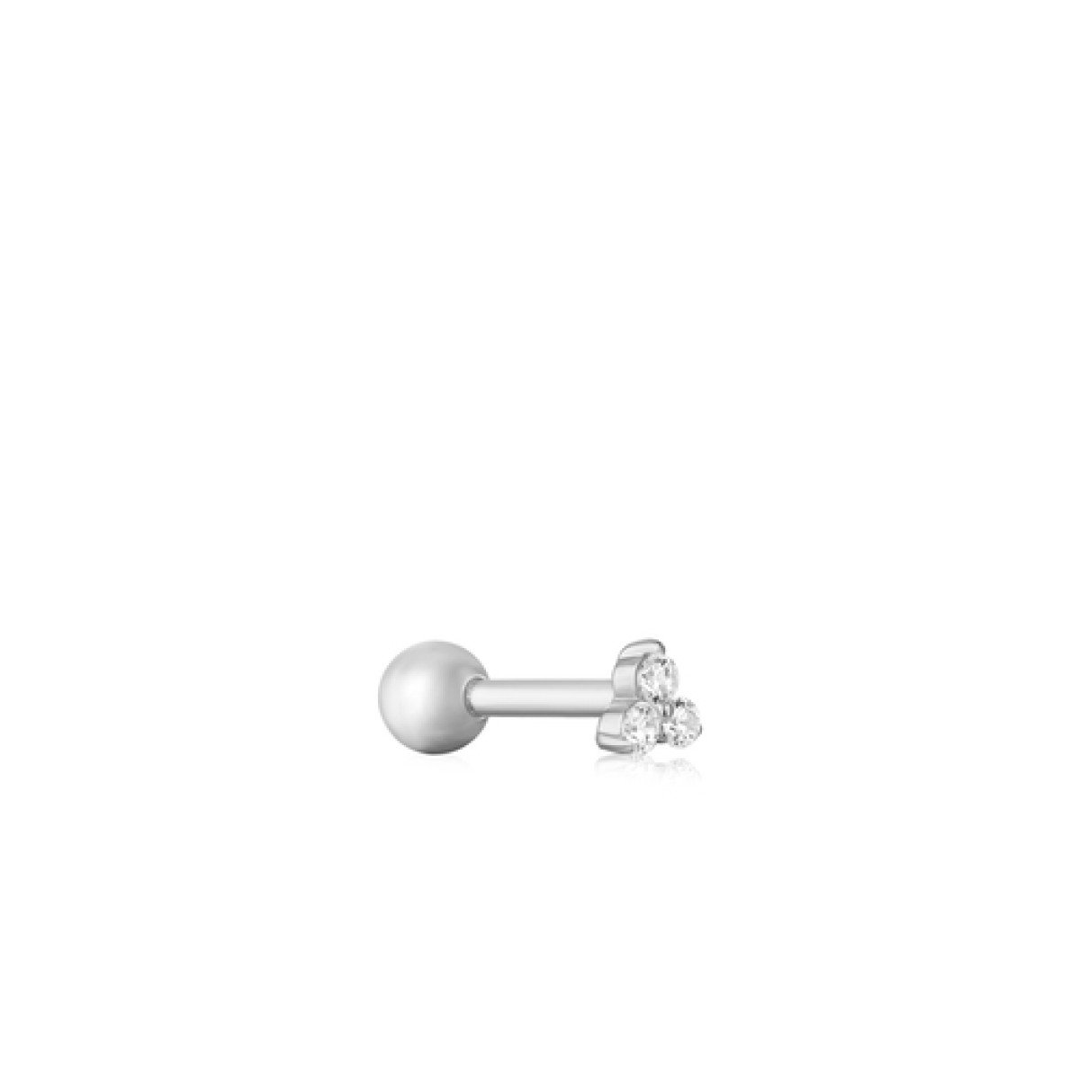 Ania Haie Single Earring Silver Trio Sparkle E035-08H