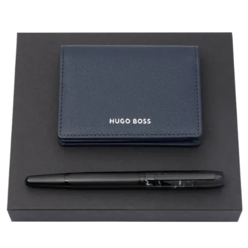 Σετ Καρτοθηκη Και Στυλο Hugo Boss Hpcb254A