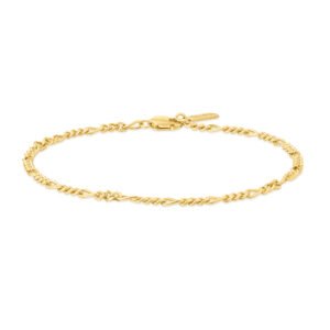 Gold Filia Curb Chain Βραχιόλιαα