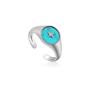 ΔΑΧΤΥΛΙΔΙ  TURQUOISE EMBLEM SIGNET